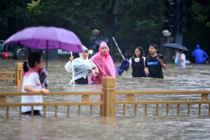 Πλημμύρες στην Κίνα
