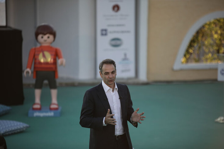 Μένουμε Ασφαλείς και στη θάλασσα - Ο Κυριάκος Μητσοτάκης σε εκδήλωση ΜΚΟ σε συνεργασία με το Υπουργείο Ναυτιλίας και Νησιωτικής Πολιτικής