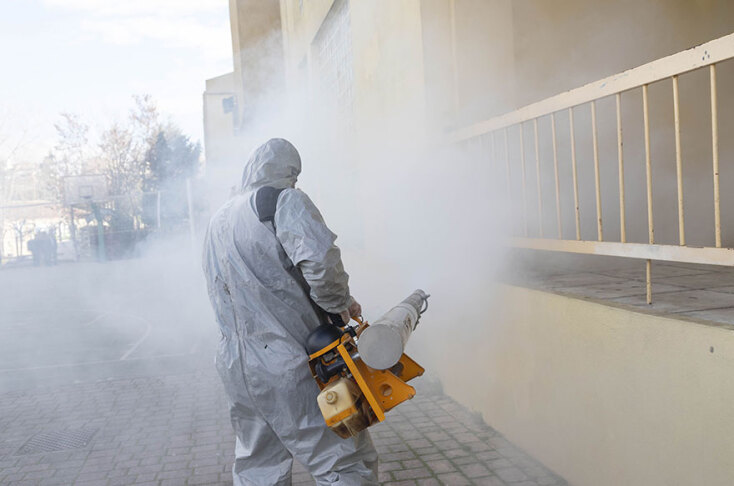 Απολυμάνσεις και κλειστά σχολεία λόγω κορωνοϊού