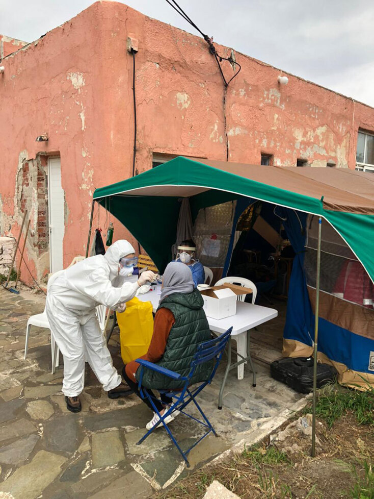 Έλεγχοι του ΕΟΔΥ για κορωνοϊό σε αιτουντες άσυλο στην Κέα