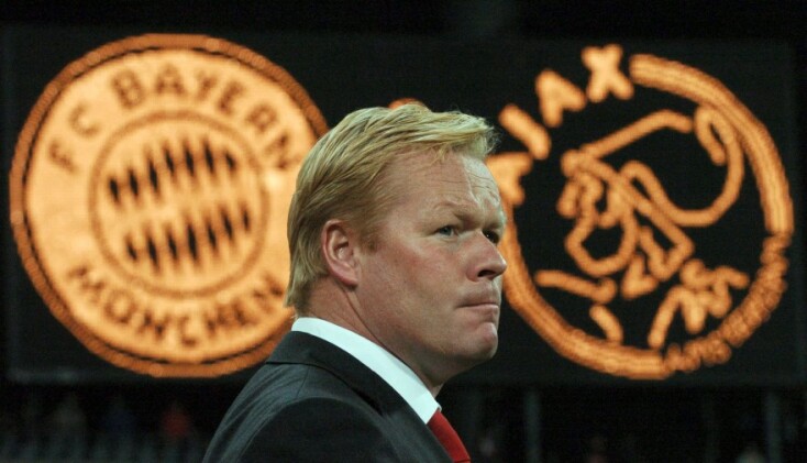 Ο Ρόναλντ Κούμαν στον πάγκο του Άγιαξ