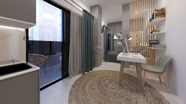 Σχεδιασμός συγκροτήματος φοιτητικών εστιών στον Πειραιά