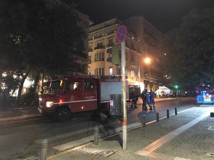 Έκρηξη στην πλατεία Κολωνακίου 