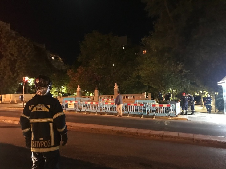 Έκρηξη στην πλατεία Κολωνακίου 