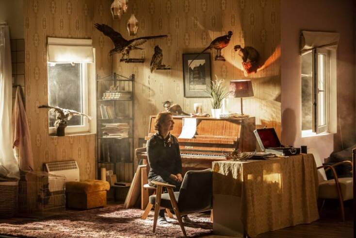 Στιγμιότυπο από τη θεατρική παράσταση «Κομμάτια μιας Γυναίκας»