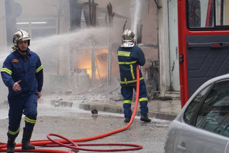 Πολλαπλές εκρήξεις στην Κομοτηνή