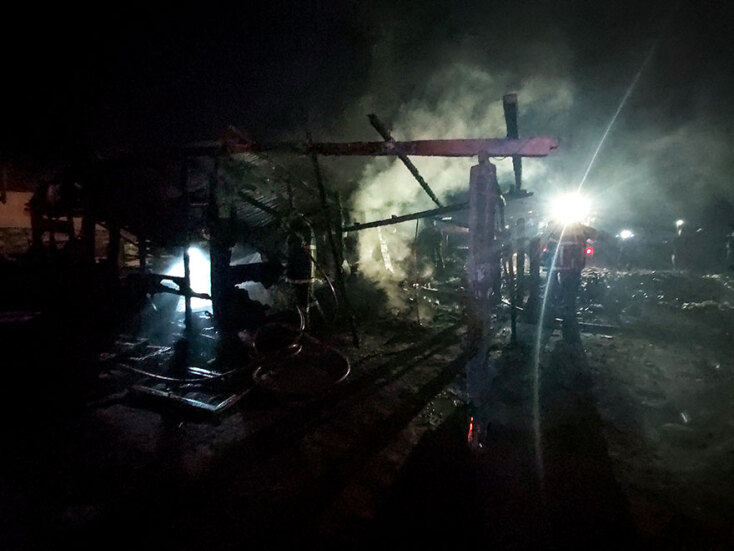 Κομοτηνή: Παιδί εντοπίστηκε νεκρό σε φλεγόμενο παράπηγμα