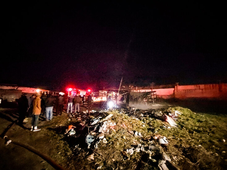 Κομοτηνή: Παιδί εντοπίστηκε νεκρό σε φλεγόμενο παράπηγμα