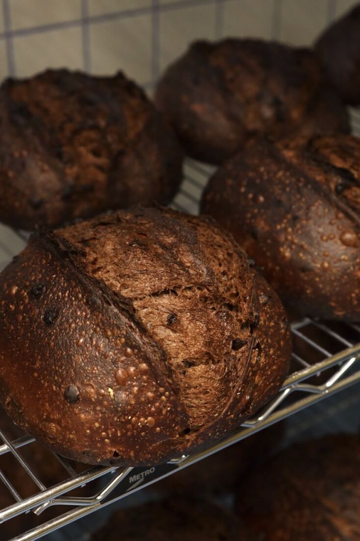 Ψωμί με σοκολάτα 