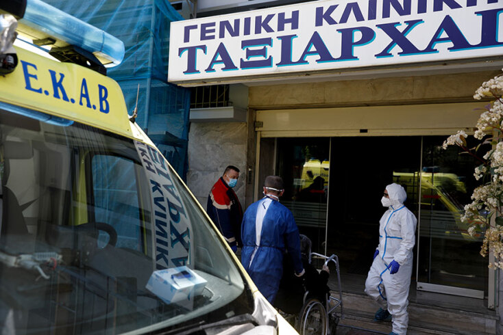 Κορωνοϊός: «Από την πρώτη στιγμή έλεγχουμε την κατάσταση», το σχόλιο Χαρδαλιά για την κλινική στο Περιστέρι