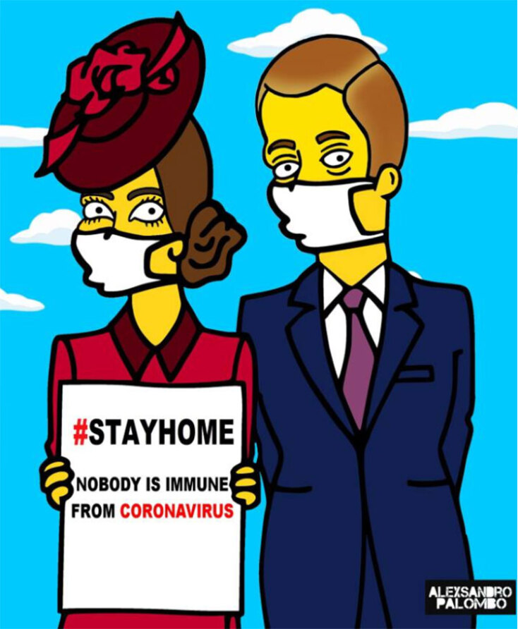  #Μένουμε Σπίτι λόγω κορωνοϊού, συμβουλεύουν Κέιτ Μίντλετον και πρίγκιπας Ουίλιαμ