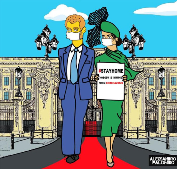 Μέγκαν Μαρκλ και Χάρι στηρίζουν την καμπάνια #Μένουμε Σπίτι