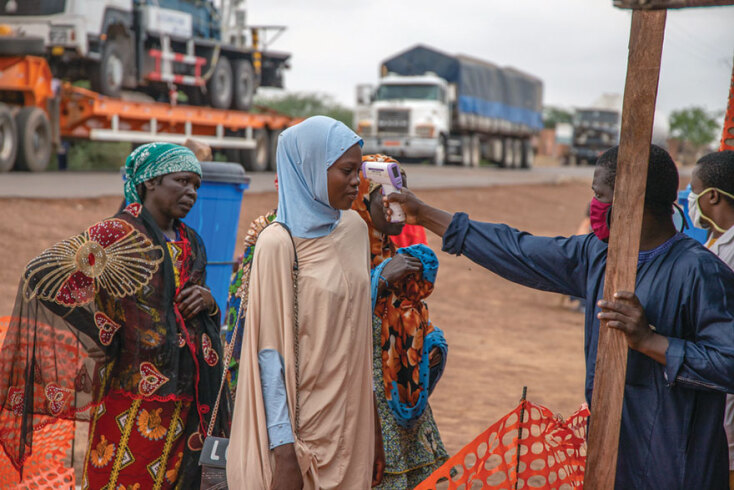 Κορωνοϊός: Νίγηρας - Θερμομέτρηση σε όσους εισέρχονται στην πόλη Zinder