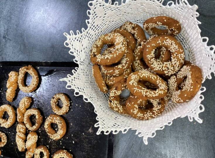 κουλουράκια πορτοκαλιού της Αργυρώς Μπαρμπαρίγου