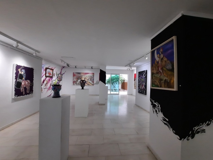 H πρώτη ατομική έκθεση του The Krah. 