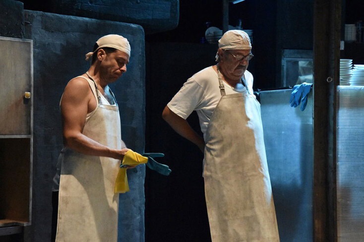 «Οι Λαντζέρηδες», Morris Panych, Σύγχρονο Θέατρο, ομάδα Νάμα, Ελένη Σκότη