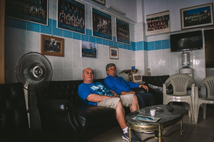 Τα γραφεία της ερασιτεχνικής ομάδας ποδοσφαίρου Λαρισαϊκός