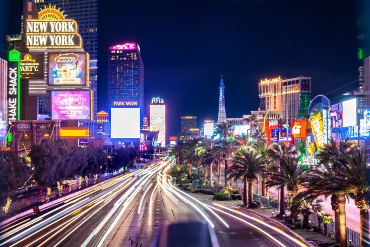 Το Las Vegas Strip στη Νεβάδα