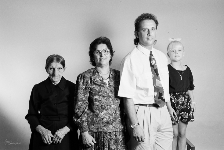 Ελληνική οικογένεια του Αγρινίου