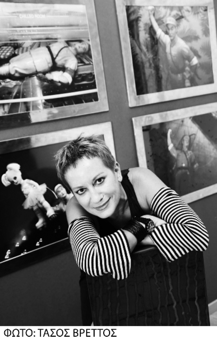 Η συγγραφέας Λένα Διβάνη