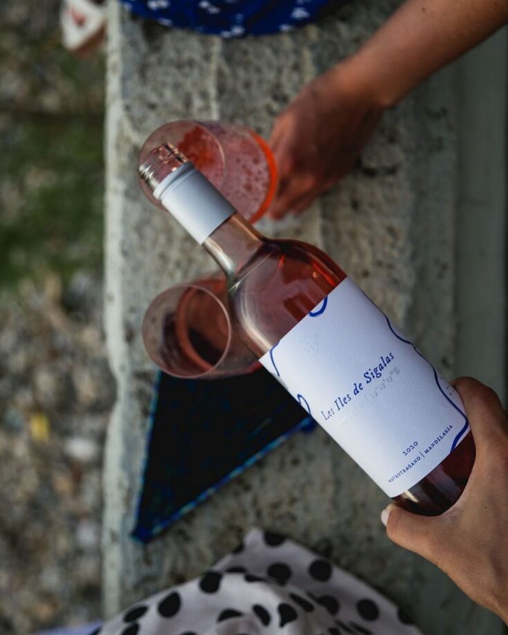 Les Iles de Sigalas Ροζέ