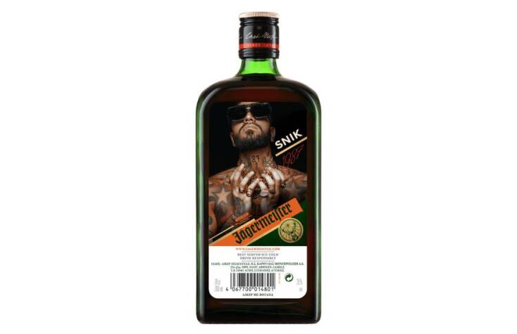 Jägermeister: Συλλεκτική φιάλη με τον SNIK 