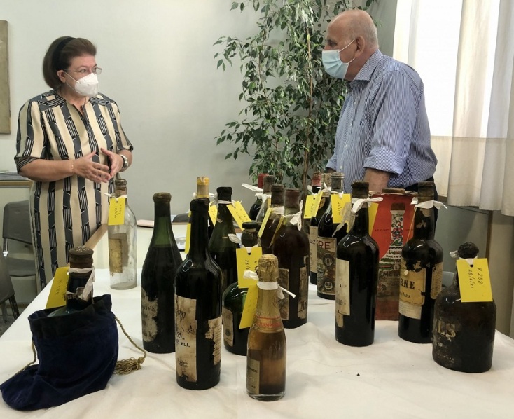 Κτήμα Τατοϊου: Μεγάλος αριθμός σπάνιων κρασιών και αλκοολούχων ποτών