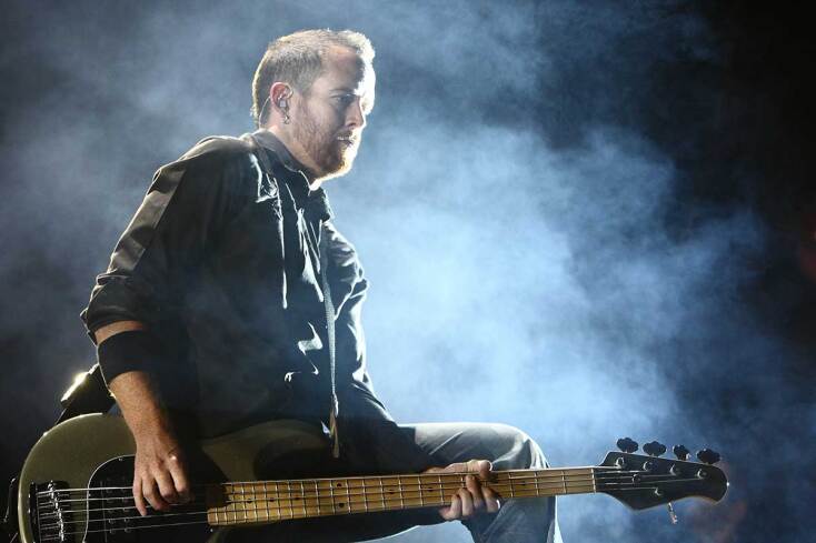 Στιγμιότυπο από τη συναυλία των Linkin Park στην Αθήνα 