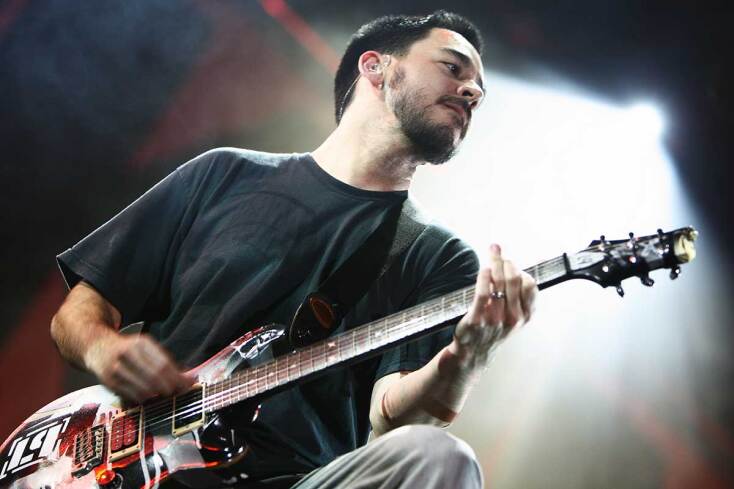 Στιγμιότυπο από τη συναυλία των Linkin Park στην Αθήνα 