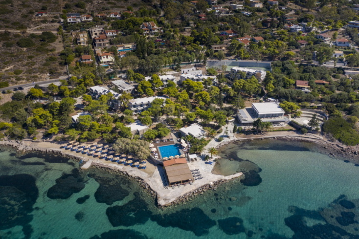 Φωτογραφία από ψηλά για το LaLiBay Resort &amp; Spa.