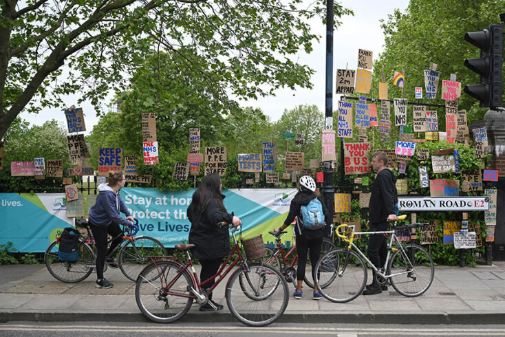 Λονδίνο, Κορωνοϊός