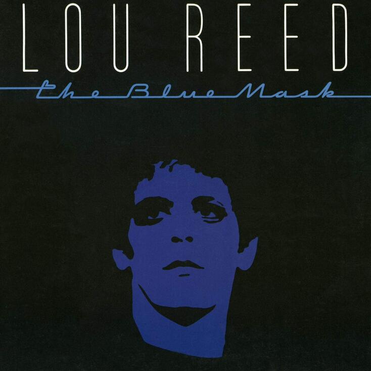 Lou Reed - Το εξώφυλλο του δίσκου "Blue Mask"