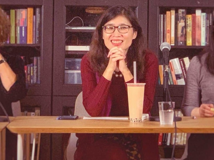 Η κινέζα ακτιβίστρια και δημοσιογράφος Lü Pin