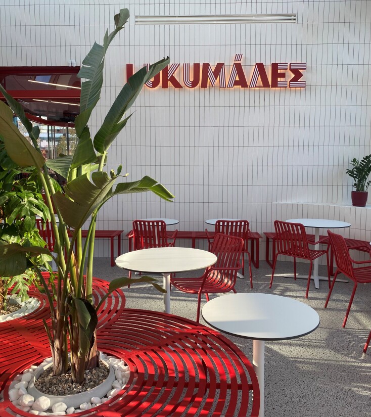 Κατάστημα "lukumades" στο River West