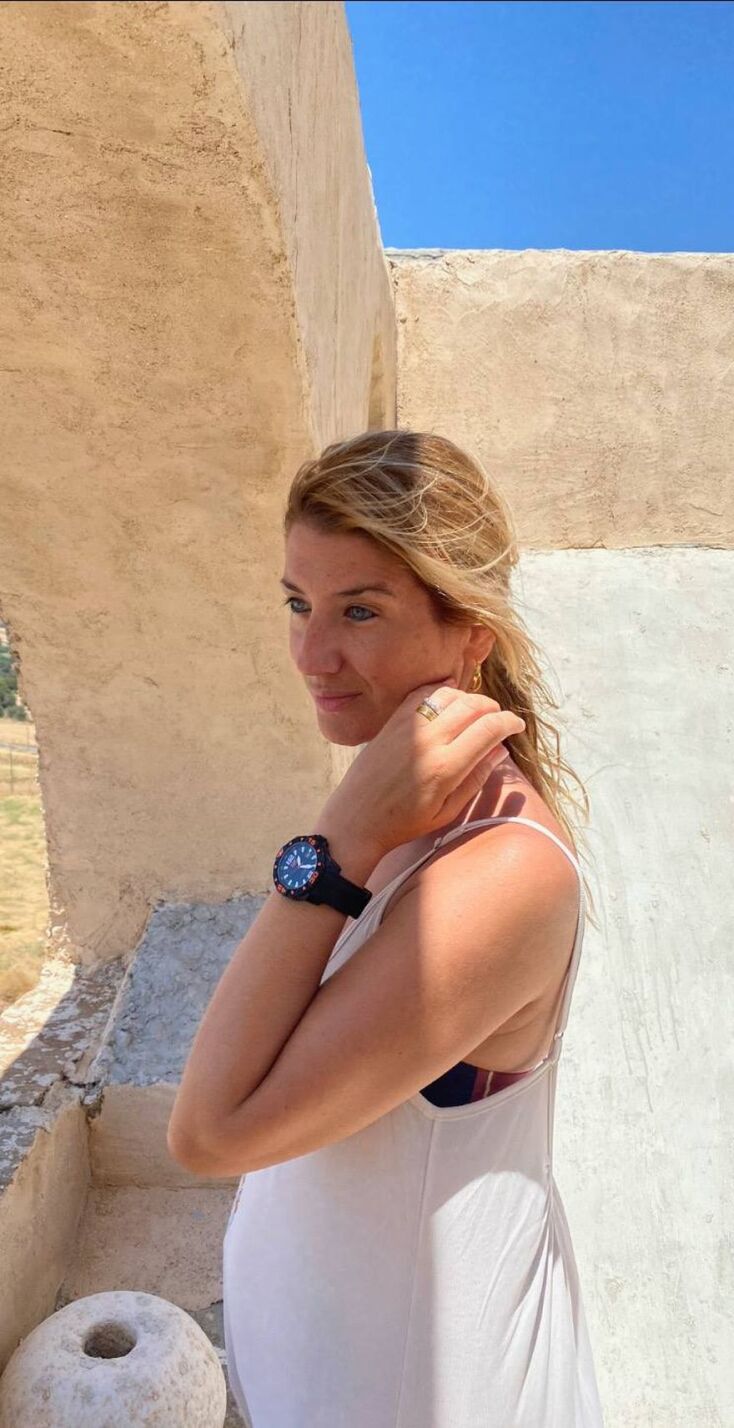 Η Μαριαλένα Σπυροπούλου στη Νάξο