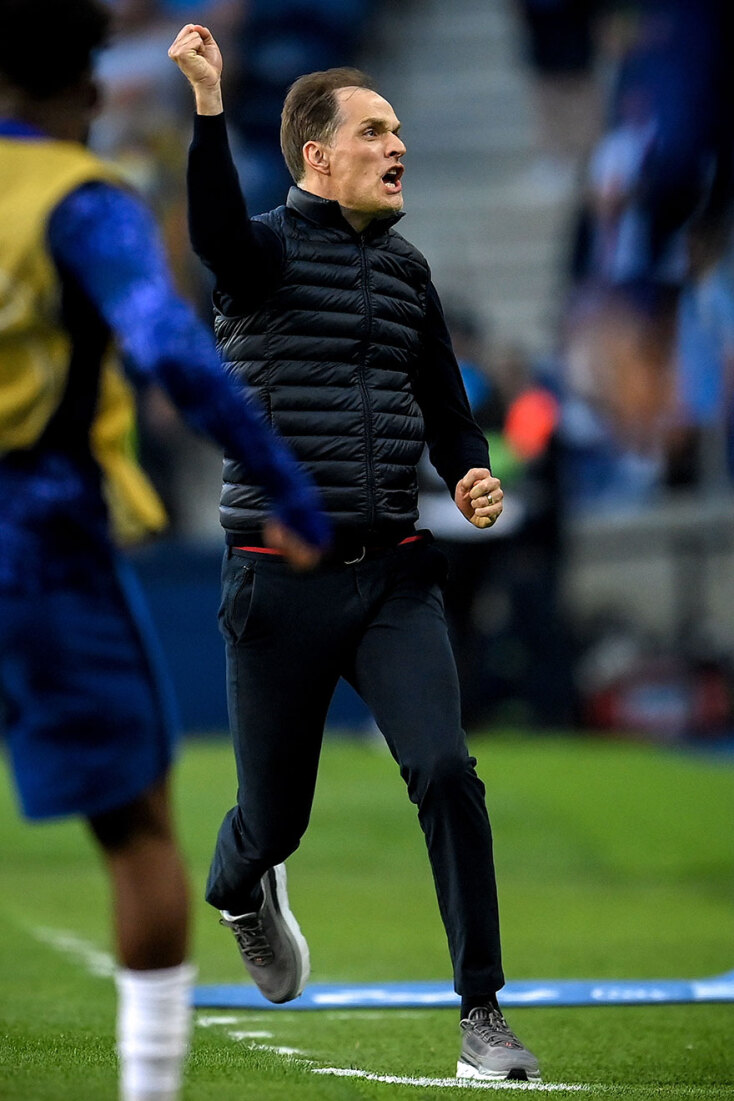 «Τρελαμένος» ο Τόμας Τούχελ, προπονητής της Τσέλσι, στο 1-0 κόντρα στη Μάνστεστερ Σίτι στον τελικό του Champions League