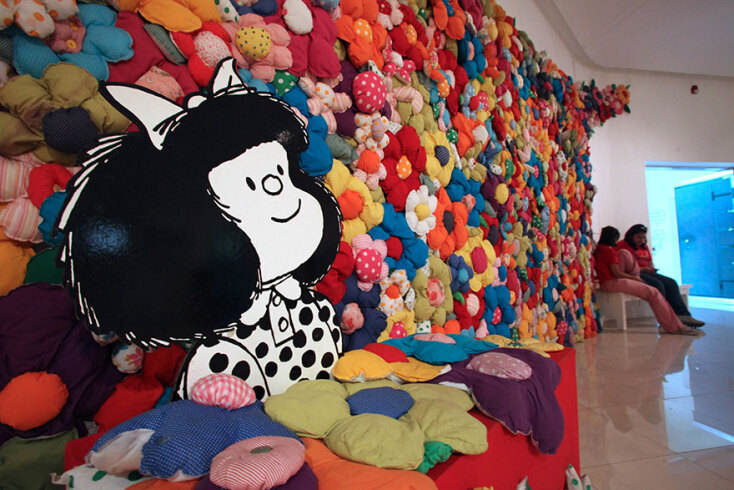 Η Μαφάλντα, το διάσημο κόμικ που δημιούργησε ο Αργεντίνος σκιτσογράφος Κίνο, αγαπήθηκε όσο λίγα και παραμένει επίκαιρο στις μέρες μας