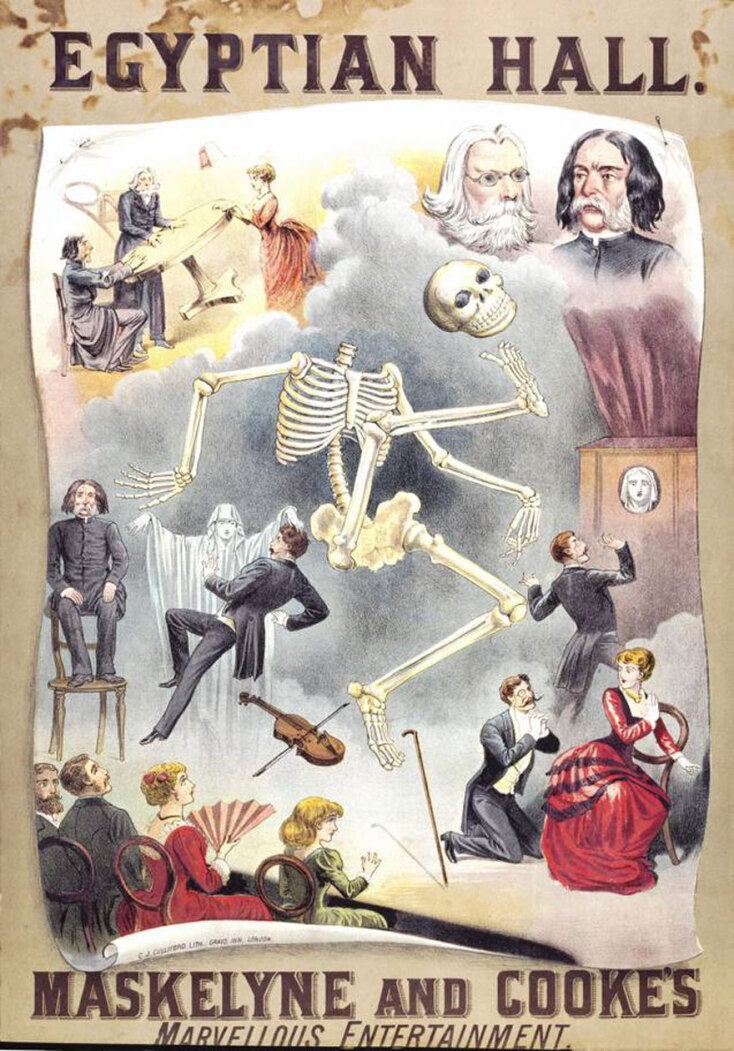 «Καπνός και Καθρέφτες: Η Ψυχολογία της Μαγείας» στο μουσείο Wellcome του Λονδίνου