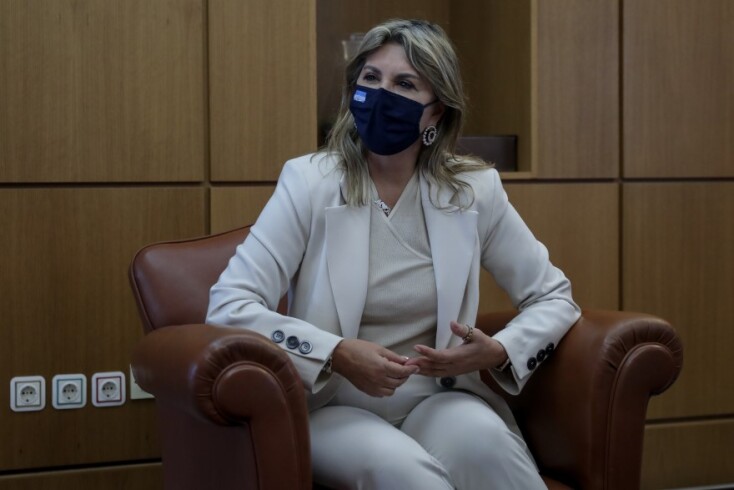 Η υφυπουργός Παιδείας Ζέτα Μακρή © EUROKINISSI