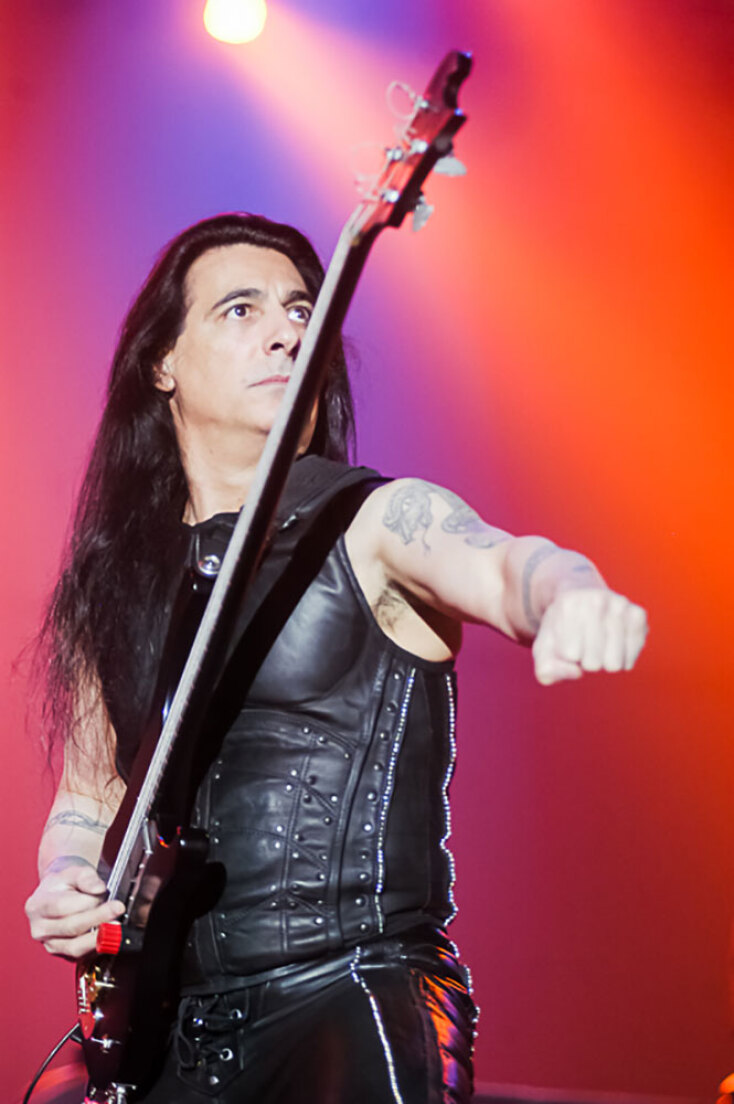 Στιγμιότυπο από τη συναυλία των Manowar στην Αθήνα το 2007