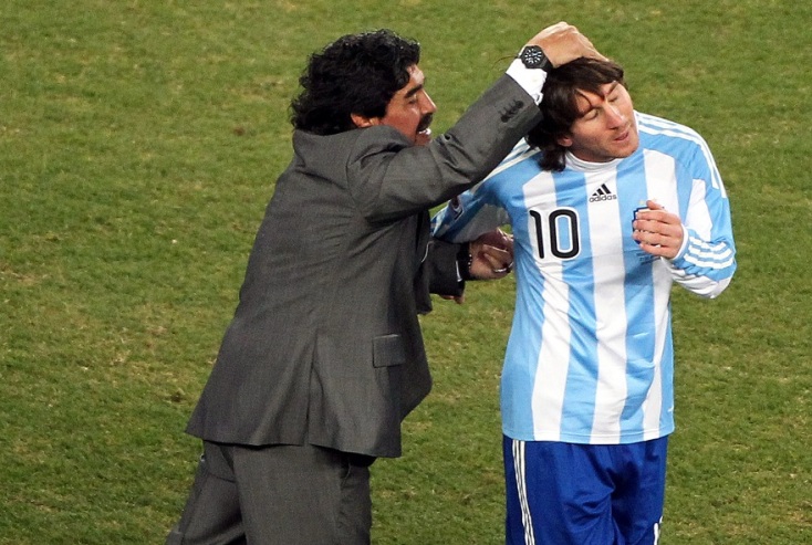 Ντιέγκο Μαραντόνα - Λιονέλ Μέσι