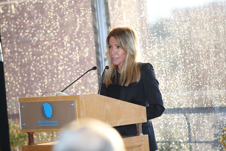 Η Μαριάννα Λάτση σε ομιλία της στα εγκαίνια της Μονάδας Ημερήσιας Νοσηλείας «Νίκος Κούρκουλος» στη Θεσσαλονίκη