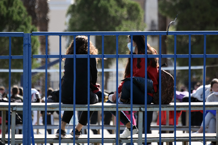 Μαθητές σε σχολείο