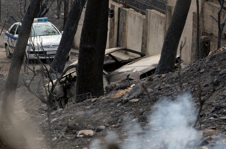 Πυρκαγιά στο Μάτι