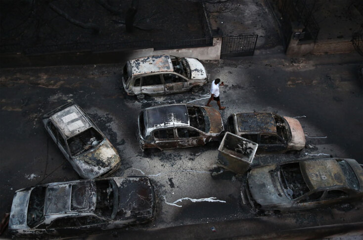 Φονική πυρκαγιά στο Μάτι