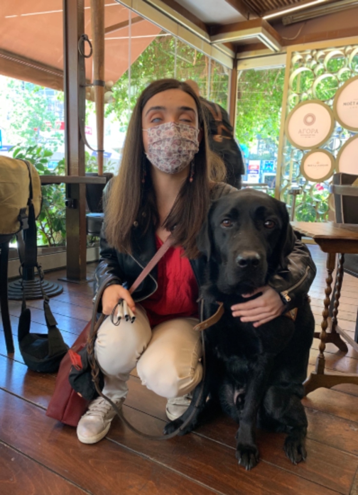 Σκυλάκος της Σχολής Οδηγών Τυφλών Λάρα