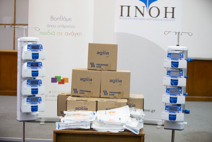 Προσφορά ζωής από την Ένωση «Μαζί για το Παιδί» στο Γ.Ν.Α Ευαγγελισμός για τον Covid-19