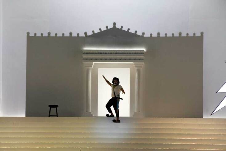 Νίκος Κυπουργός, Λένα Κιτσοπούλου, «Μήδεια» του Μποστ, Εθνική Λυρική Σκηνή, ΚΠΙΣΝ © Gerasimos Domenikos