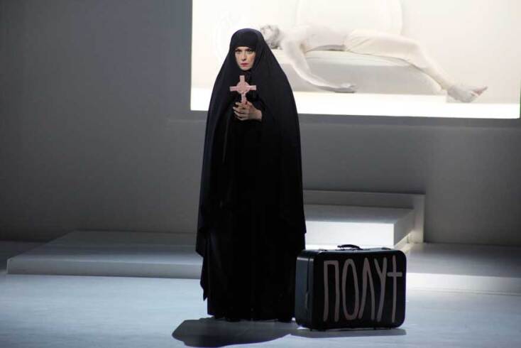 Νίκος Κυπουργός, Λένα Κιτσοπούλου, «Μήδεια» του Μποστ, Εθνική Λυρική Σκηνή, ΚΠΙΣΝ © Gerasimos Domenikos