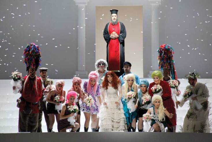 Νίκος Κυπουργός, Λένα Κιτσοπούλου, «Μήδεια» του Μποστ, Εθνική Λυρική Σκηνή, ΚΠΙΣΝ © Gerasimos Domenikos